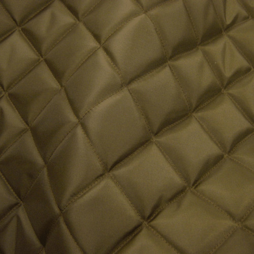 Quilted Fabric Waterproof 4oz BOX Design Sold By The Metre FREE DELIVERY UK