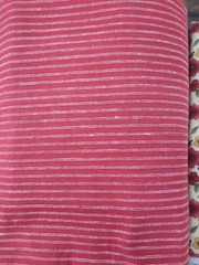 Lot of 3 Country/Rooster theme Fabric, red, roosters, flowers, stripes, 1lb 9oz