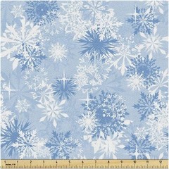 Winter Wonderland Waterproof Fabric 72×58 inches