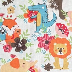 100% Cotton Fabric Bundle Quilt Squares 5”x5”, Animal Patterns Charm Packs …
