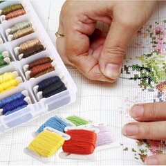 XMZCOLA Embroidery kit for Beginners Adults,1200 Pcs + Friendship Multicolor