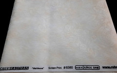 BTY Robert Kaufman “Marbleous” 6580 Pale Yellow Embossed Floral Satiny Cotton