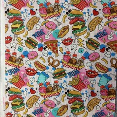 Moda Snack Shack Cotton 1 Yard 44″ Wide Crystal Manning Hungry Like The Wolf