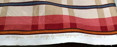 Striped Fabric Richloom Designer 53″ x 46″ Remnant Home Decor, Crafts, Quilting