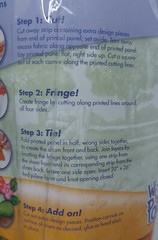 MAKE IT YOURSELF FLEECE THROW KIT – WINNIE THE POOH – 36 X 60 – VINTAGE 2007-NEW