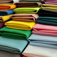 50 PCS 8×8 inches 100% Cotton Squares – Multicolor Solid Fabric Bundle for Qu…