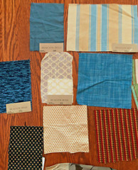 BEACON HILL 25 Pcs Mixed Lot 5″ – 16 1/2″ Fabric Samples