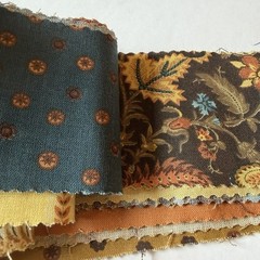 Jacobean Garden Jelly Roll Strips – 12 pcs 2.5” x 45” Cotton Quilt Fabric