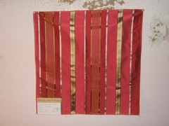 Highland Court, Lexington Stripe, 100% Silk Remnants, Various Colors and Sizes