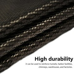 Durable Carbon Fiber Sheet Roll 6.5ft x 12″ – Corrosion Resistant Material