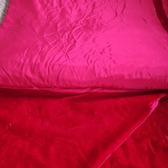 Red Velvet Fabric 7 yards 35″ Christmas Red