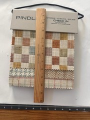 Pindler Check In Stripes Checks Solid Fabric Sample Books Craft Maker Doll House