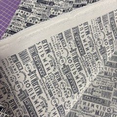 Vintage Fabric BUM Equipment Sewing Crafts Canvas Material (C2) 36″X60″