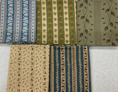 FAT QUARTER BUNDLE OF 5 – FQ1246 – STRIPED