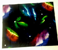 2 Fat Quarters Northern Lights The Last Frontier 6741 Robert Kaufman Fabric18x21