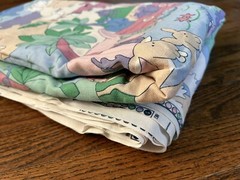Vtg House N Home Fabrics & Draperies Panels Noah’s Ark 6 Yards 54” wide Cotton