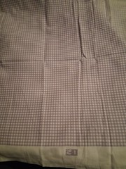 Purple And White 1/8″ Checks Cotton Fabric 42″ X 54″