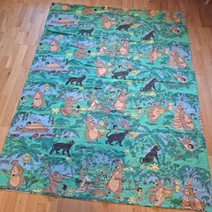 Disney The Jungle Book Vintage Flat Sheet Duvet Cover Single Side