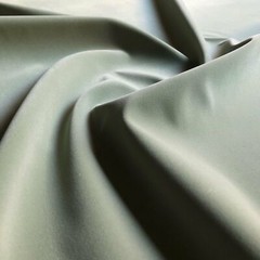 Modern Solid Lightweight Velvet Upholstery Fabric 54″ in Stone Blue