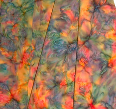 PREMIUM FABRIC FROM BATIK TEXTILES – DESIGNS IN BRIGHT COLORS – 1 1/2 YARDS