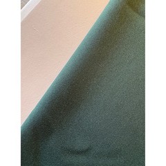 Velour Fabric 2 Yards 59″ Forest Green Polyester Plush Sewing Craft Material