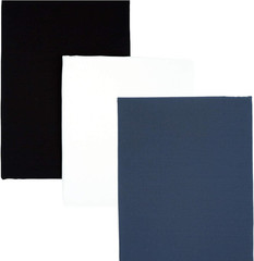 -Black 100% Cotton Fabric by the Yard for Sewing DIY Crafting Fashion Design Was