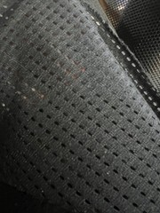 Black Sport Mesh Pocket Netting by Yard Mesh AH96A 120″ Wide MADE IN THE USA