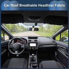 INFINAUTO Headliner Fabric 96″ L X 60″ W Car Truck RV SUV Automotive Interior