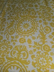 Premier Prints Suzani Cotton Drapery Fabric (Cut Down Sides) 130″ X 54″ Wide