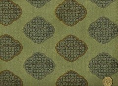 CF Stinson Good Fortune Ming Mid Century Modern Geometric Upholstery Fabric