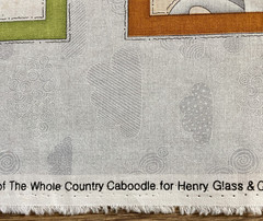 “Our Greatest Gift” Block Panel Cotton Quilt fabric Henry Glass 783P