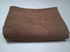 Upholstery Fabric Remnant Tweed Boucle Rust Olive Brown 54″ x 73″ End of Roll