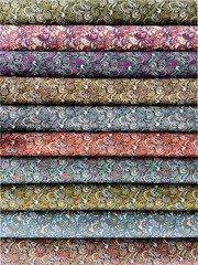 50pcs 10″ x 10″ Cotton Quilting Fabric Squares Fat Quarter Bundles Fabric for…