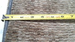 Chenille Upholstery Fabric Remnant 56″x110″ Cotton/Poly Blend Green/Tan Brown