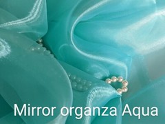 Mirror Organza 15 colors 59″, by the yard. Shinny organza. Swatches available.