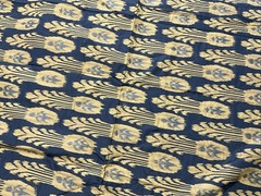 Fabric Remnants Blues 3 PCs Main Piece Is 78” X 54” + 2 Smaller Blue PCs
