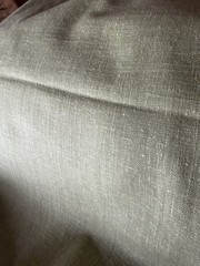 1.25 Yards Of Light Green With A Yellow Tint Cotton Linen Material (405)
