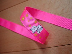 12yds Westie Puppy Dog Grosgrain Ribbon American Girl Hairbow Christmas Holiday