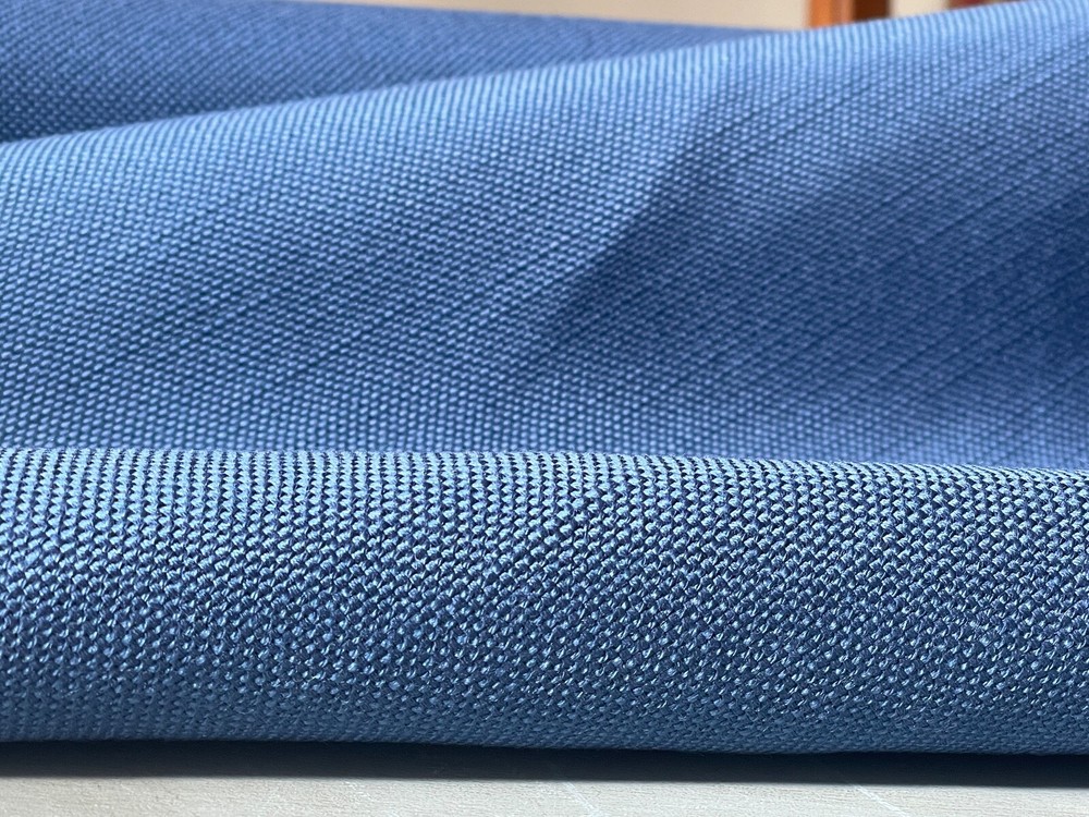 PERENNIALS OUTDOOR FABRIC Ishi, Denim Colorway, 4.25 Yards (and a bit more)