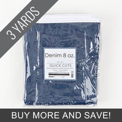 Lt Indigo Denim 8 Oz – 3 Yard Quick Cut by Robert Kaufman