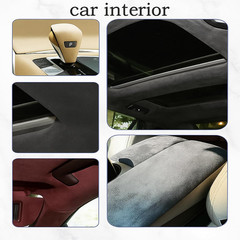 Adhesive Suede Headliner Replacement With Foam Backing