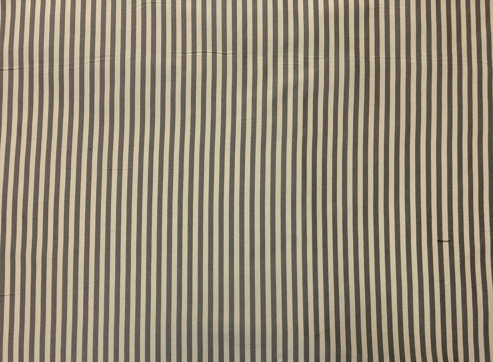 100% Silk fabric by Scalamandre, 54 inches wide, ticking stripe