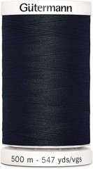 Gutermann Sew-All Thread 547 Yards-Black Black