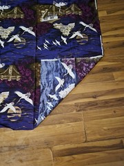 KONA BAY Fabrics Quilting Fabric Asian Crane Temple Moon 2.5 YDs x 43″ Cotton