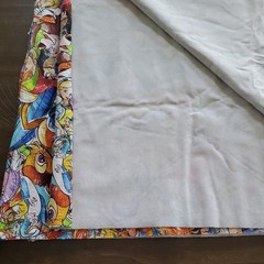 DISNEY Characters Custom Print Spandex Stretch Cotton Fabric 110 x 54 In New