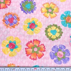 Sweet Baby Jane by Me and My Sister for Moda Floral Pink Cotton by the HALF YARD