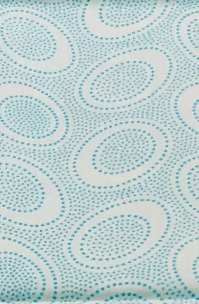 Kaffe Fassett Fabric RARE ABORIGINAL DOT aqua blue LQ – Long Quarter 9″x 44″