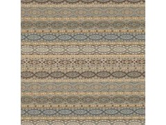 Kravet Blue Brown Modern Elliptical Stripe Upholstery Fabric-6.75 yd (28778-613)
