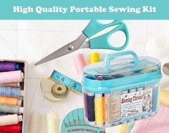 40 Spools of Sewing Thread,Gift Box Portable Basic Repair Kits for…