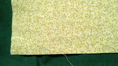 Fabric Michael Miller Small Brown Circles & Dots on Pale Yellow $1.35